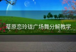 草原恋玲珑广场舞分解教学
