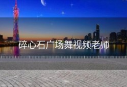 碎心石广场舞视频老师