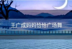 王广成妈妈恰恰广场舞