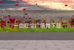 一曲红尘广场舞下载