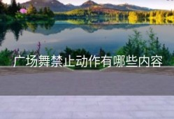 广场舞禁止动作有哪些内容