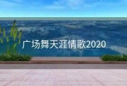 广场舞天涯情歌2020