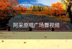 阿采原唱广场舞视频