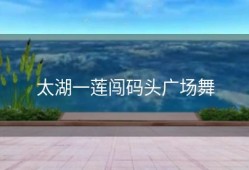 太湖一莲闯码头广场舞