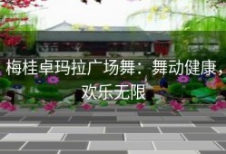 梅桂卓玛拉广场舞：舞动健康，欢乐无限
