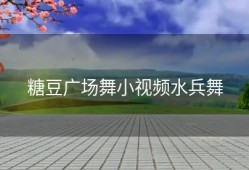 糖豆广场舞小视频水兵舞
