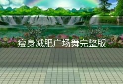 瘦身减肥广场舞完整版