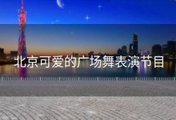 北京可爱的广场舞表演节目