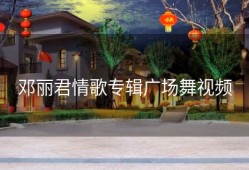 邓丽君情歌专辑广场舞视频