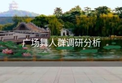 广场舞人群调研分析