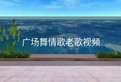 广场舞情歌老歌视频