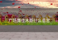 广场舞佳木斯什么意思