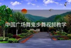 中国广场舞鬼步舞视频教学