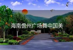 海南儋州广场舞中国美