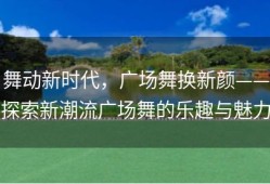 舞动新时代，广场舞换新颜——探索新潮流广场舞的乐趣与魅力