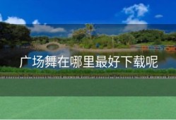 广场舞在哪里最好下载呢