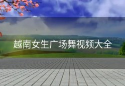 越南女生广场舞视频大全