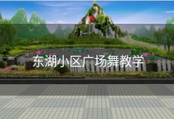 东湖小区广场舞教学