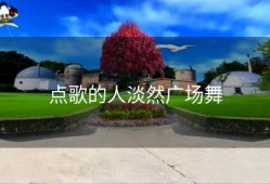 点歌的人淡然广场舞
