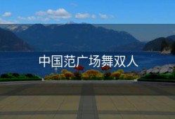 中国范广场舞双人