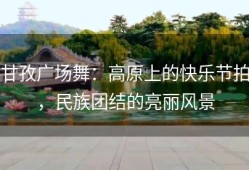 甘孜广场舞：高原上的快乐节拍，民族团结的亮丽风景