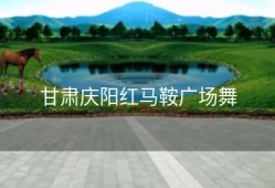 甘肃庆阳红马鞍广场舞