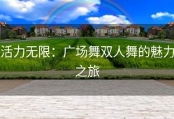 活力无限：广场舞双人舞的魅力之旅