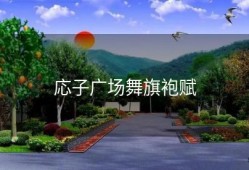 応子广场舞旗袍赋