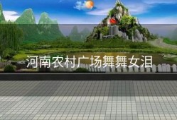 河南农村广场舞舞女泪