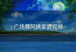 广场舞阿姨家庭视频