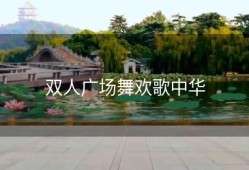 双人广场舞欢歌中华