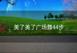 美了美了广场舞44步