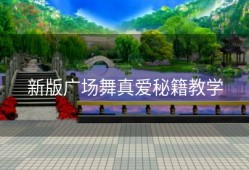 新版广场舞真爱秘籍教学