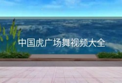 中国虎广场舞视频大全