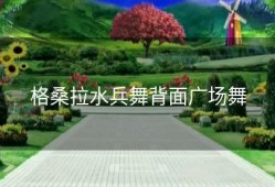 格桑拉水兵舞背面广场舞