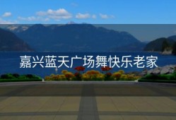 嘉兴蓝天广场舞快乐老家