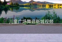 儿童广场舞逛新城视频