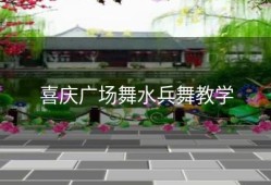 喜庆广场舞水兵舞教学