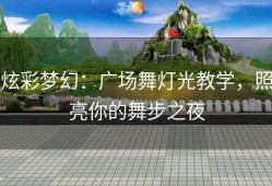 炫彩梦幻：广场舞灯光教学，照亮你的舞步之夜