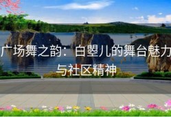 广场舞之韵：白曌儿的舞台魅力与社区精神