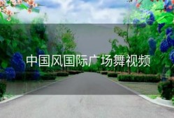 中国风国际广场舞视频