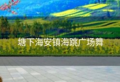 塘下海安镇海跳广场舞