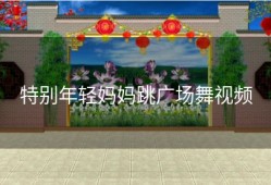 特别年轻妈妈跳广场舞视频