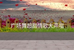 广场舞超甜情歌大声唱