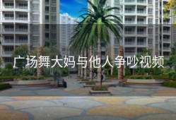 广场舞大妈与他人争吵视频