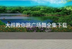 大叔教你跳广场舞全集下载