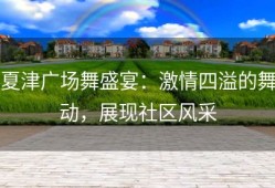 夏津广场舞盛宴：激情四溢的舞动，展现社区风采
