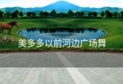 美多多以前河边广场舞