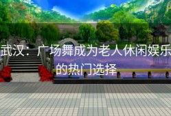 武汉：广场舞成为老人休闲娱乐的热门选择