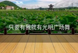 只要有我就有光明广场舞